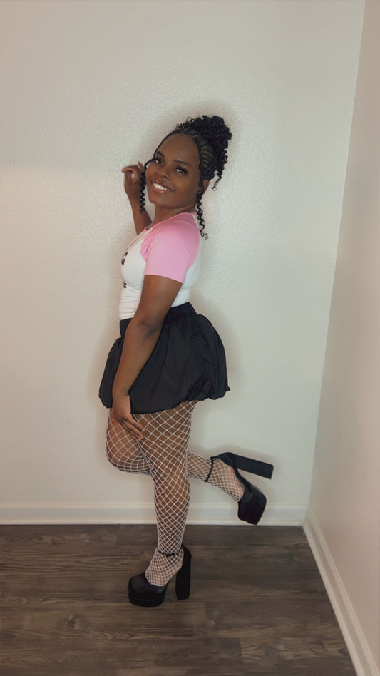 Puffy black skirt (bottoms)