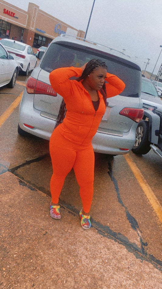 Orange classic chill set